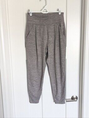 Vuori Lux Harem Jogger Pants - Heathered Grey sz S